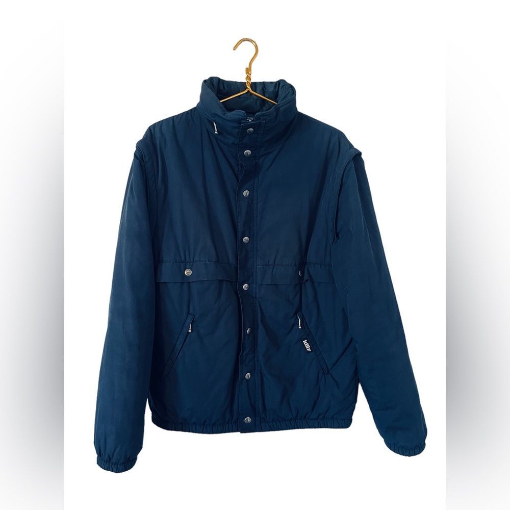 Killy French Men’s Blue Winter Jacket & Vest, Size Large/X-Large‎